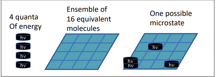 Consider a small biophysical system containing 16 | Chegg.com