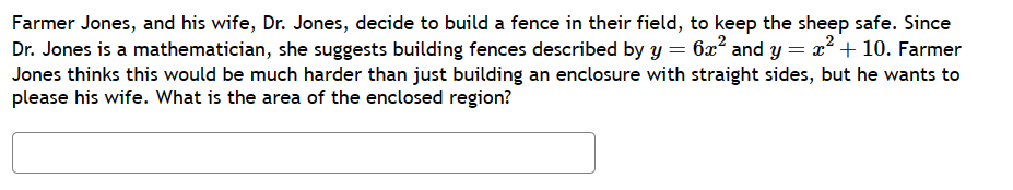 Solved Farmer Jones, and his wife, Dr. Jones, decide to | Chegg.com