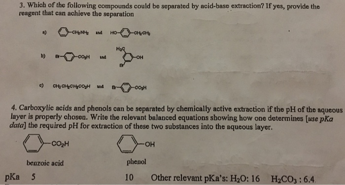 Solved 3. Which of the following compounds could be | Chegg.com