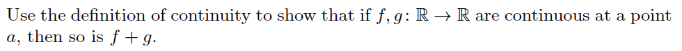Solved This is for a real analysis course. Please be | Chegg.com