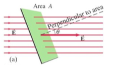 Solved A surface A is place in a uniform electric field E. | Chegg.com