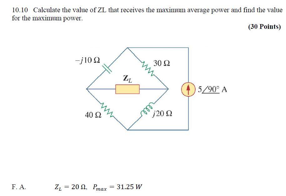 solved-10-10-calculate-the-value-of-zl-that-receives-the-chegg