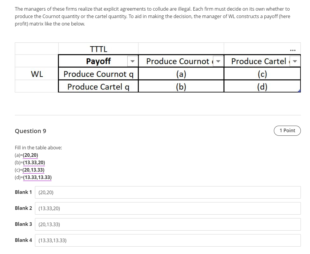 Solved Need some help with a Microeconomics Problem - # | Chegg.com