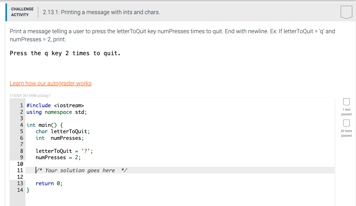 Solved i am not sure how to wrie this code in c++ | Chegg.com