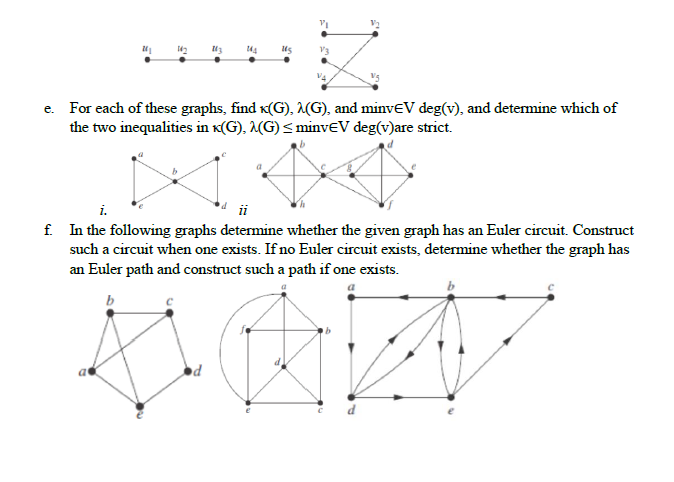 Solved Problem8 Graph theory a. Determine if the graphs are | Chegg.com