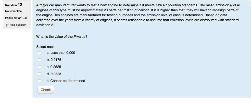 Solved Question 15 Not Complete Points Out Of 1.00 A Major | Chegg.com