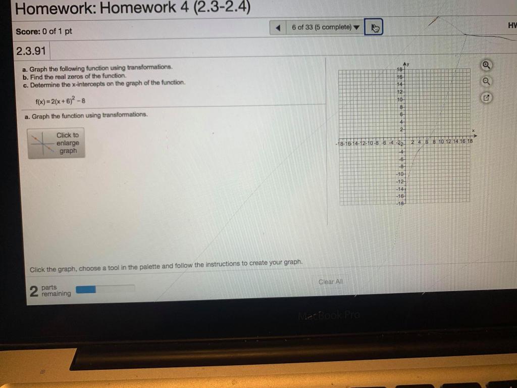 Solved Homework: Homework 4 (2.3-2.4) Score: 0 of 1 pt 6 of | Chegg.com