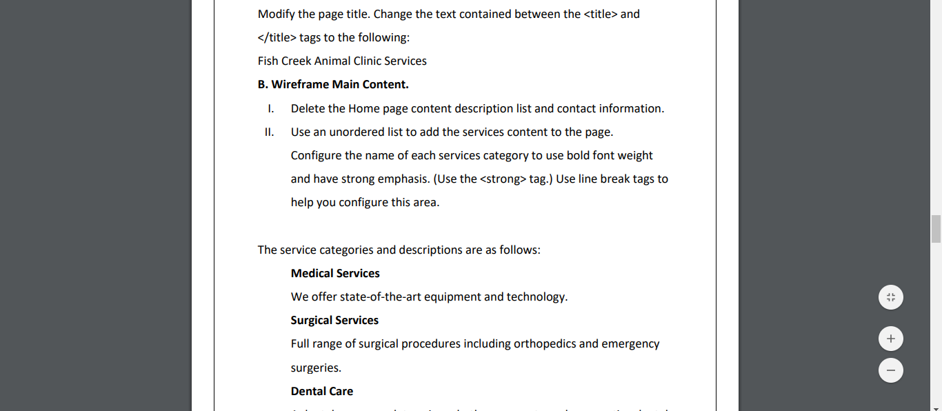 Solved site Case study Magda Patel is a veterinarian and