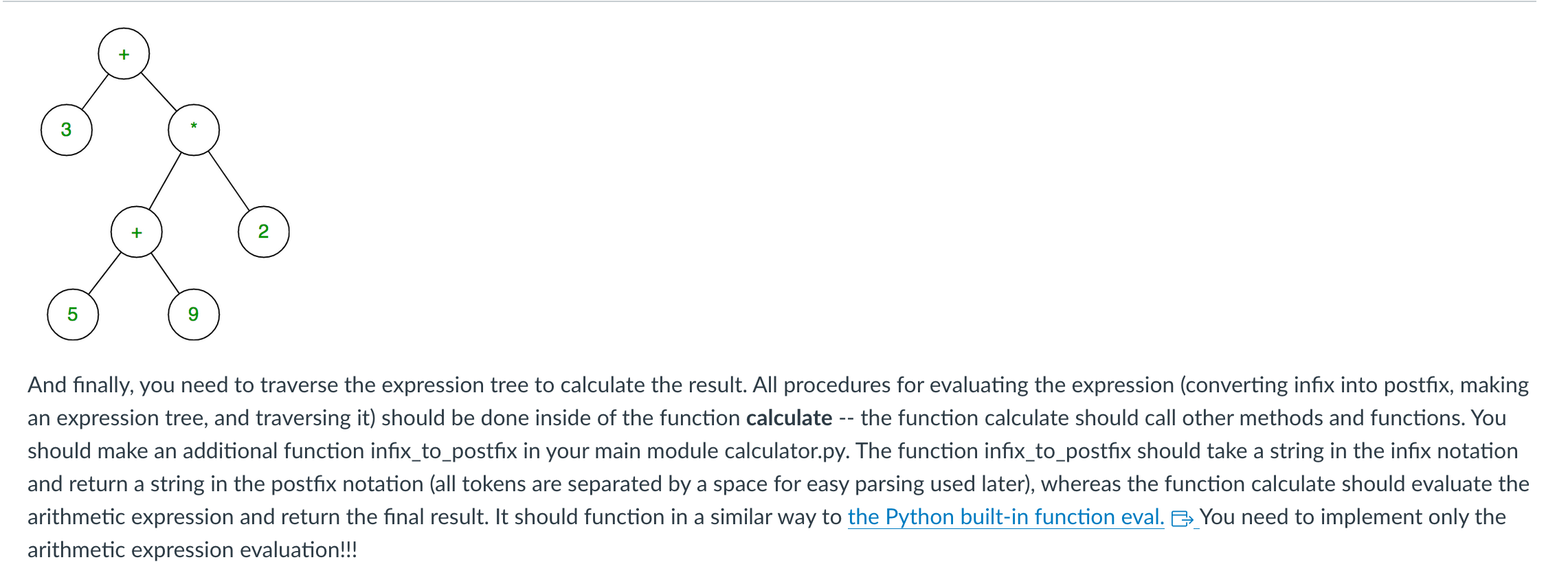Solved PA 4. Calculator Topics Covered 1. Stack 2. Binary | Chegg.com