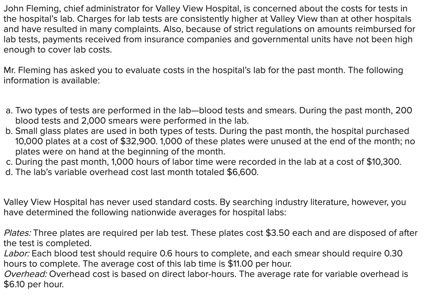 solved-john-fleming-chief-administrator-for-valley-view-chegg