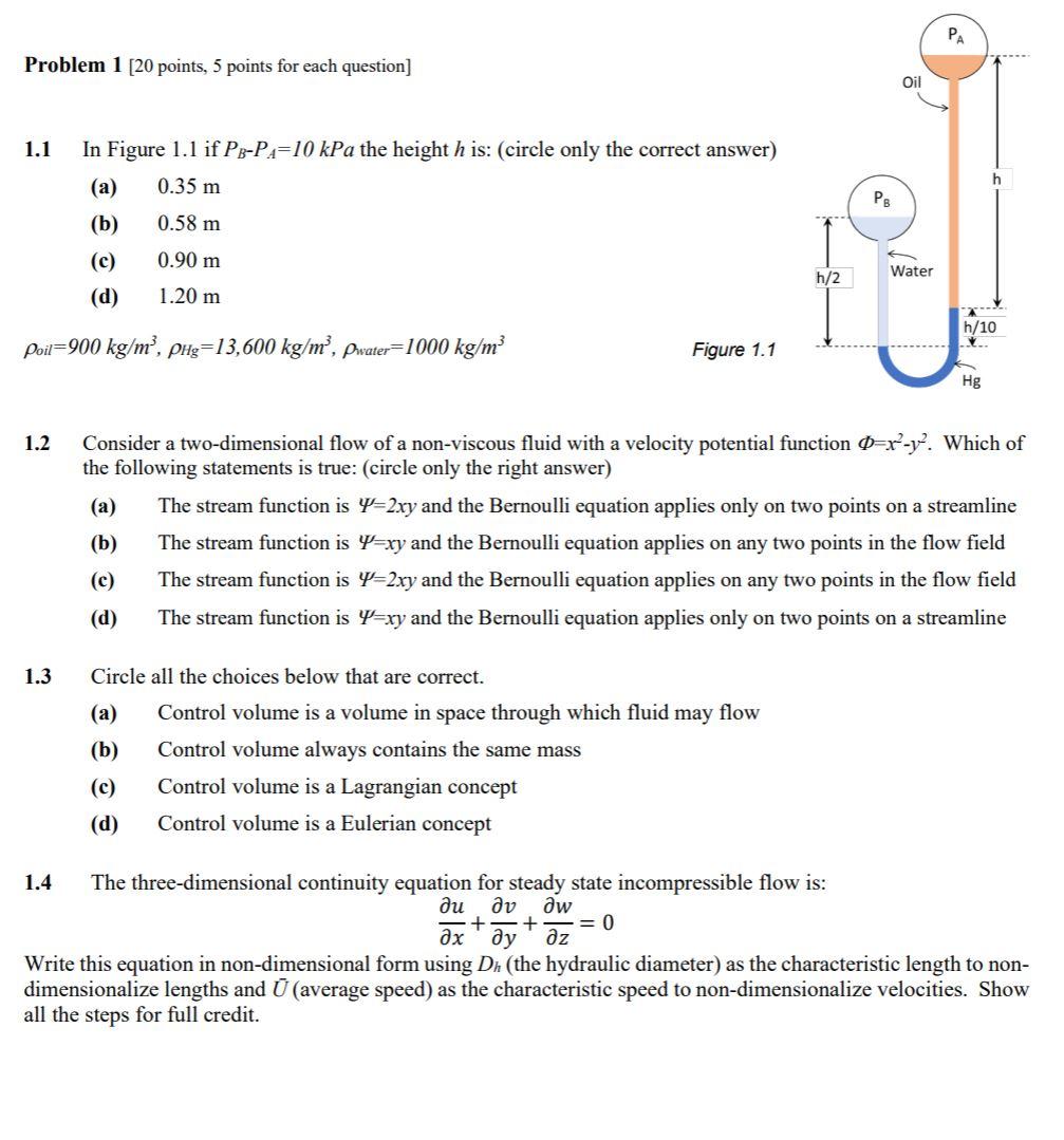 Solved PA Problem 1 [20 points, 5 points for each question] | Chegg.com