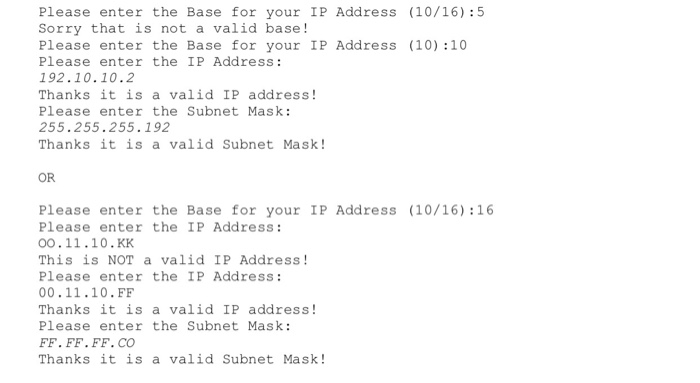 code review: allow certain ip addresses to run a c++... Solved I am trying to write a c code, that accepts both base | Chegg.com