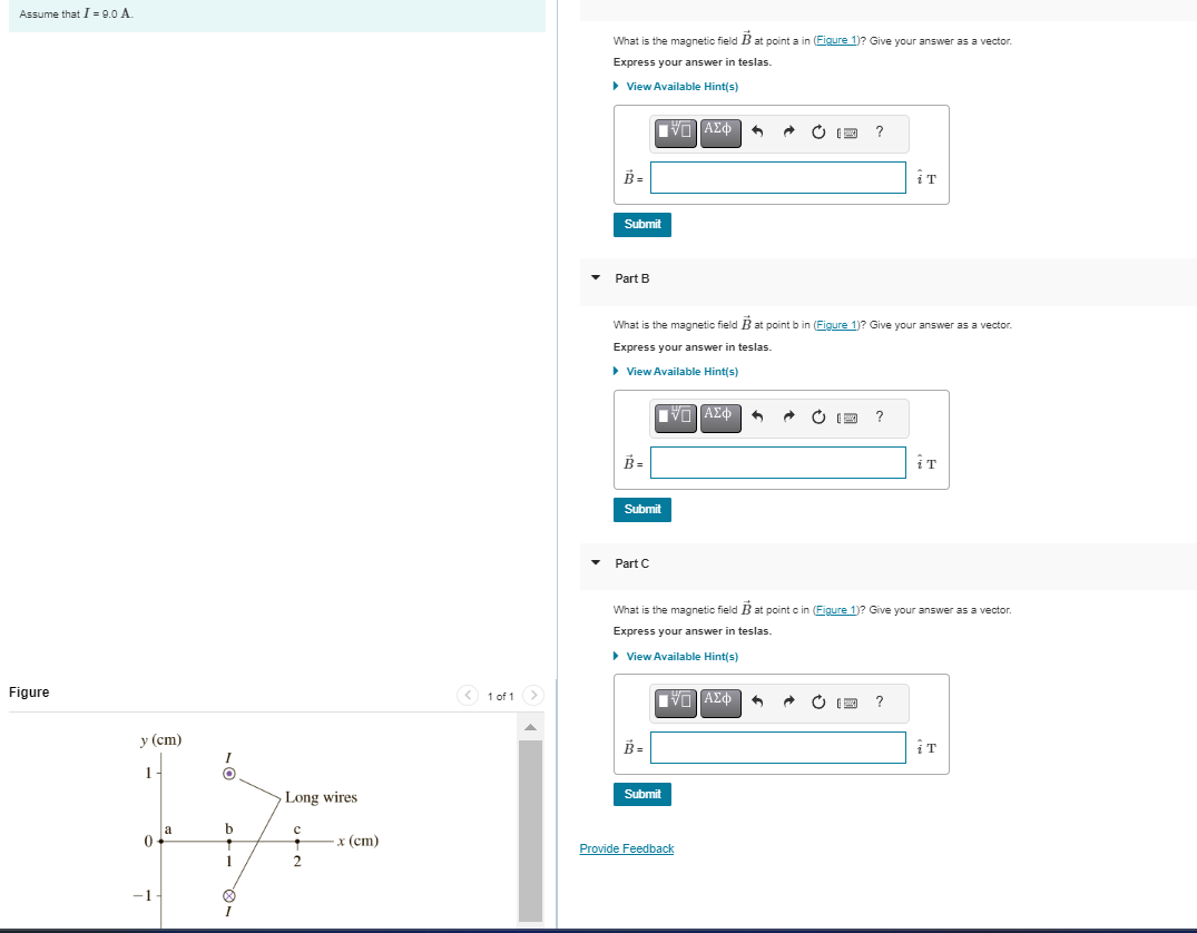 Solved What Is The Magnetic Field B At Point A In ? Give | Chegg.com