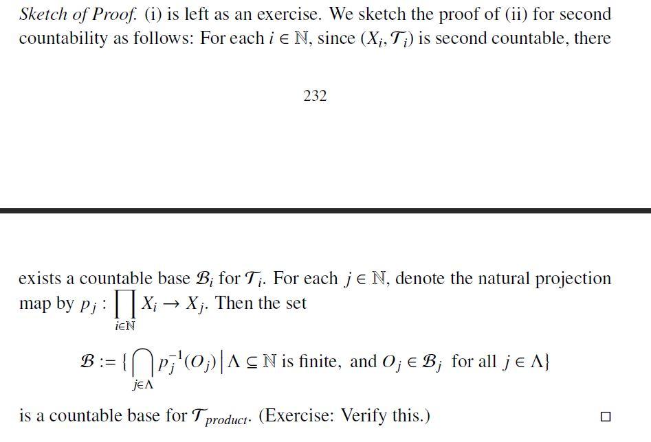 Solved How To Show That The Base B Is Countable? Product | Chegg.com