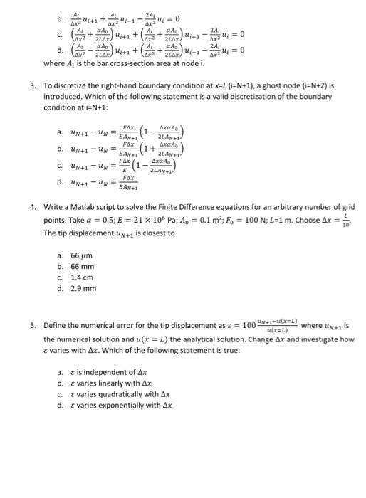 Solved An elastic bar, of Young’s modulus and length L is | Chegg.com