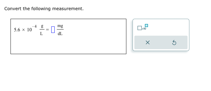 Solved Convert The Following Measurement. | Chegg.com