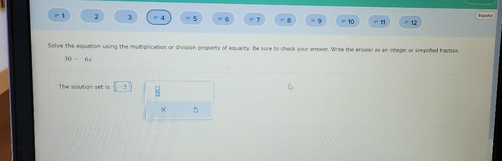 Solved Solve the equation using the multiplication or | Chegg.com