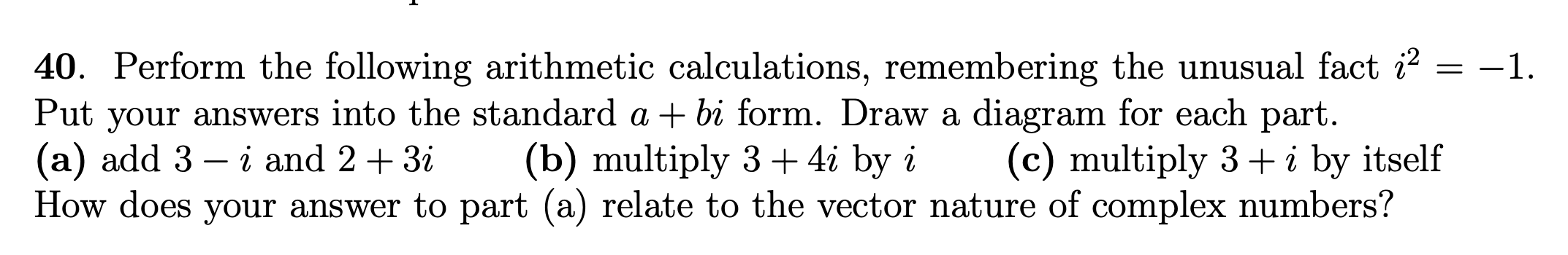 Solved 40. Perform the following arithmetic calculations, | Chegg.com