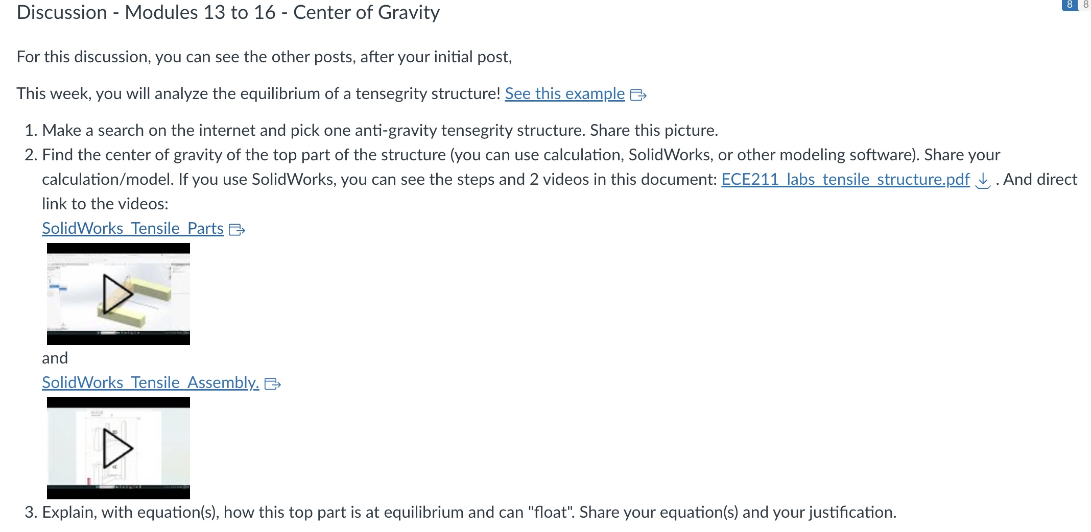 Center Of Gravity Equation