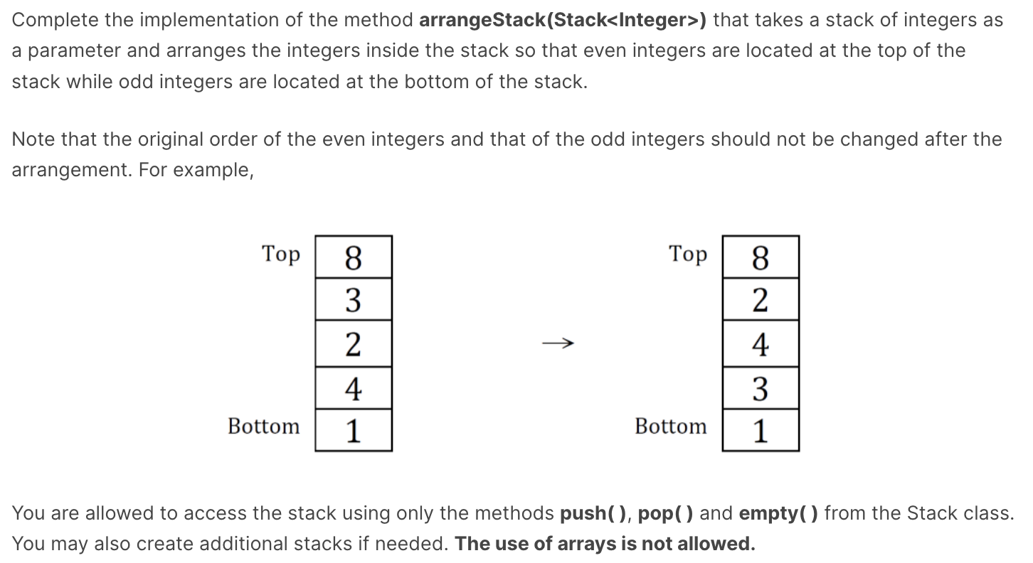 Solved Complete the implementation of the method | Chegg.com