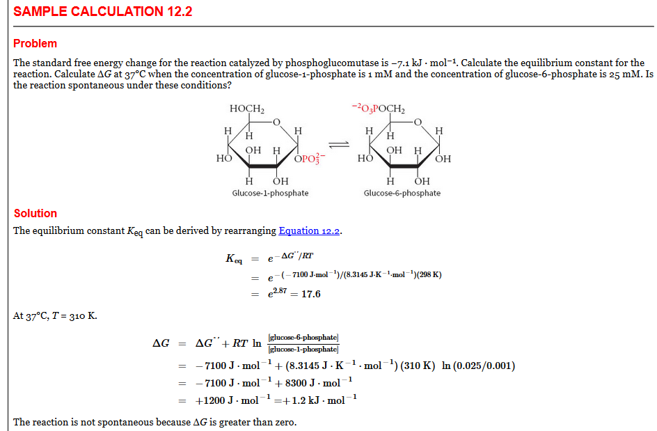 Solved a. Use the standard free energies provided in Table | Chegg.com