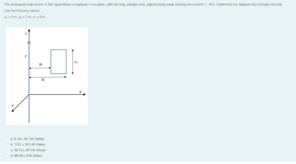 Solved The rectangular loop shown in the figure below is | Chegg.com