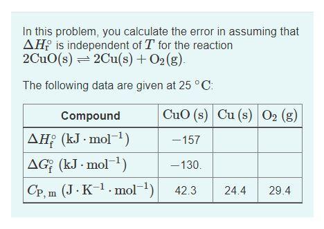 In this problem, you calculate the error in assuming | Chegg.com