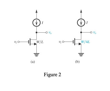 Solved 2. The circuit is Figure 2( b) is a CS amplifier in | Chegg.com