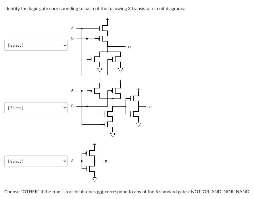 Schematic Diagram For Logic Gate