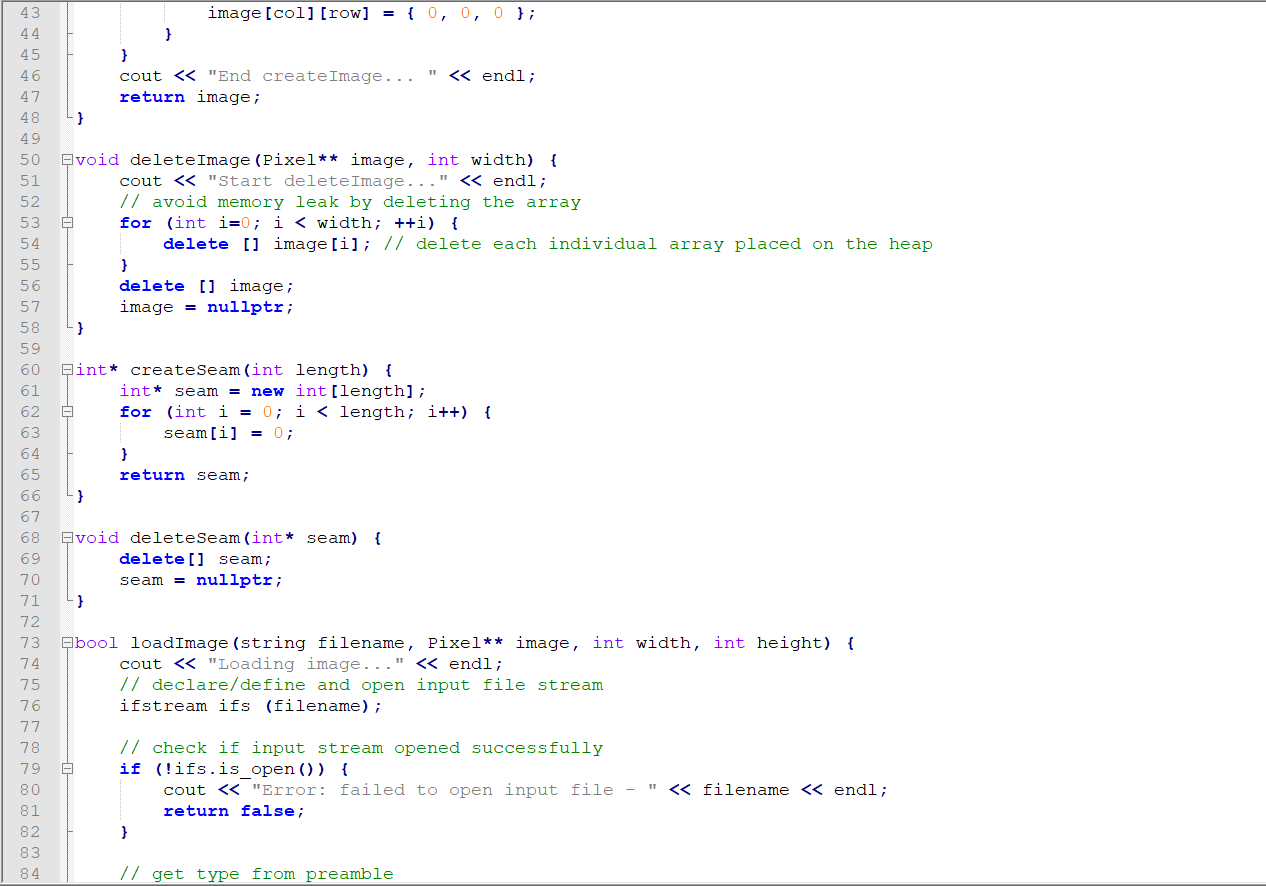 C++ Help finding the memory leak in my program I | Chegg.com