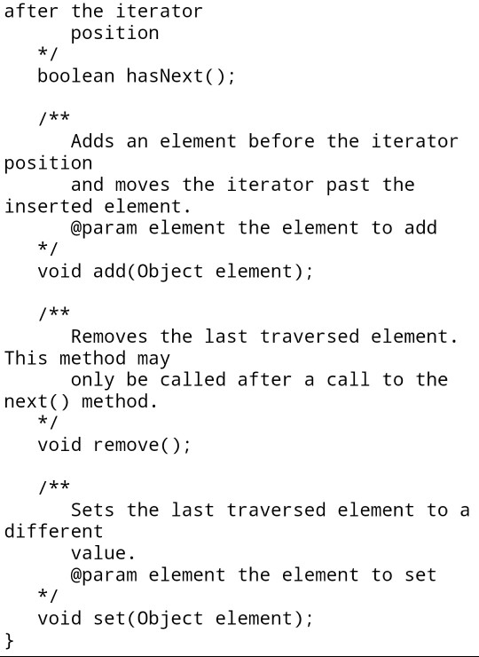 Solved: Import Java.util.NoSuchElementException; /** A Lin ...
