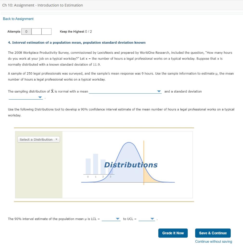 Solved Ch 10: Assignment - Introduction to Estimation Back | Chegg.com