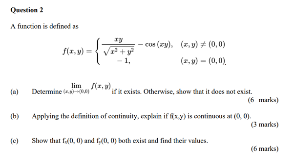Solved A function is defined as | Chegg.com