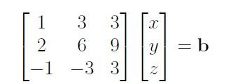 Solved Given is the system Ax = b: a) Determine | Chegg.com