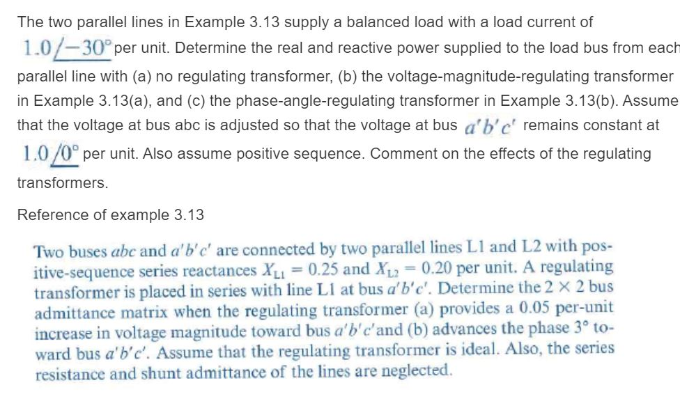 phase angle regulating transformer