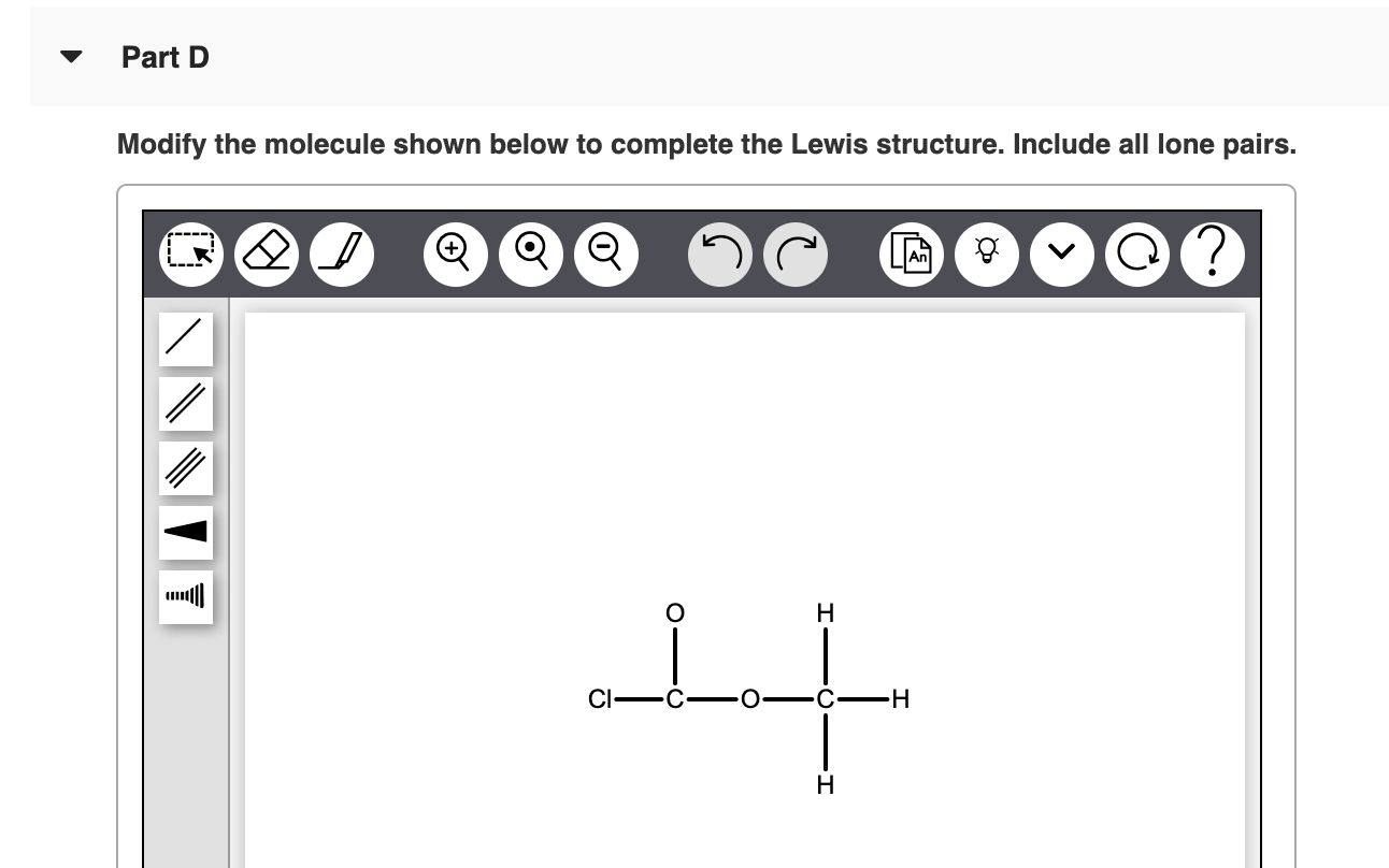 Solved Complete the Lewis structure for each of the | Chegg.com