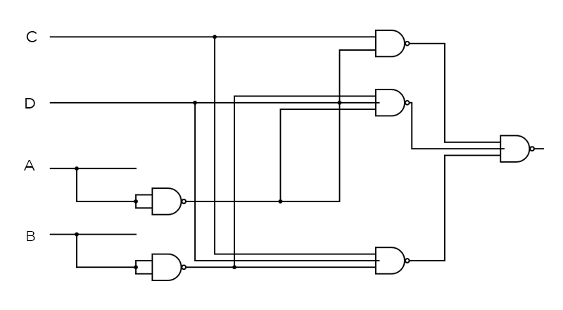 Solved Find CMOS Transistor Level Implementation for H = A'C | Chegg.com