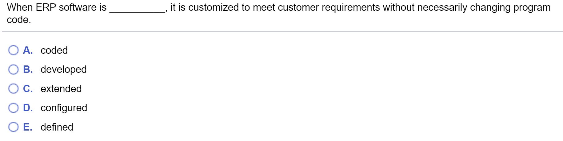 Solved Which of the following are key characteristics of an | Chegg.com