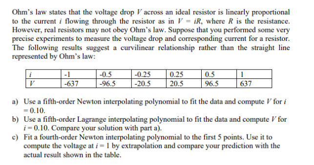 Ohm S Law Voltage Drop Calculator