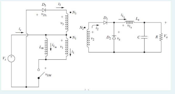 Design a forward converter such that the output is | Chegg.com