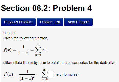 Solved Section 06.2: Problem 4 Previous Problem Problem List | Chegg.com