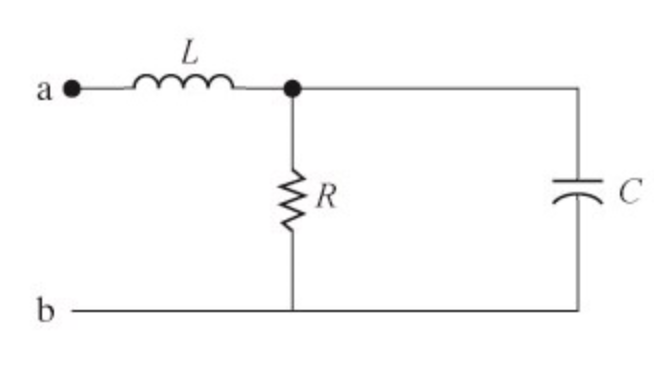 Solved Find the frequency (in radians per second) at which | Chegg.com