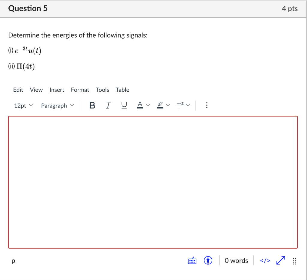 Solved Question 5 4 Pts Determine The Energies Of The Fol Chegg Com