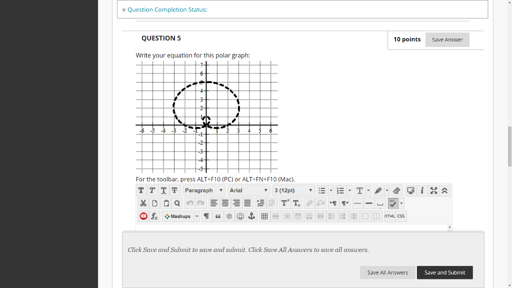 Solved Question Completion Status: QUESTION 5 10 points Save | Chegg.com