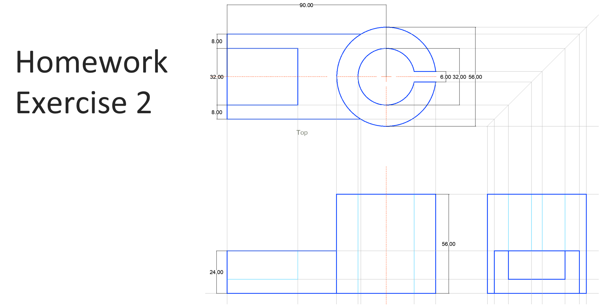 solve-this-2d-isometric-projection-in-autocad-show-chegg