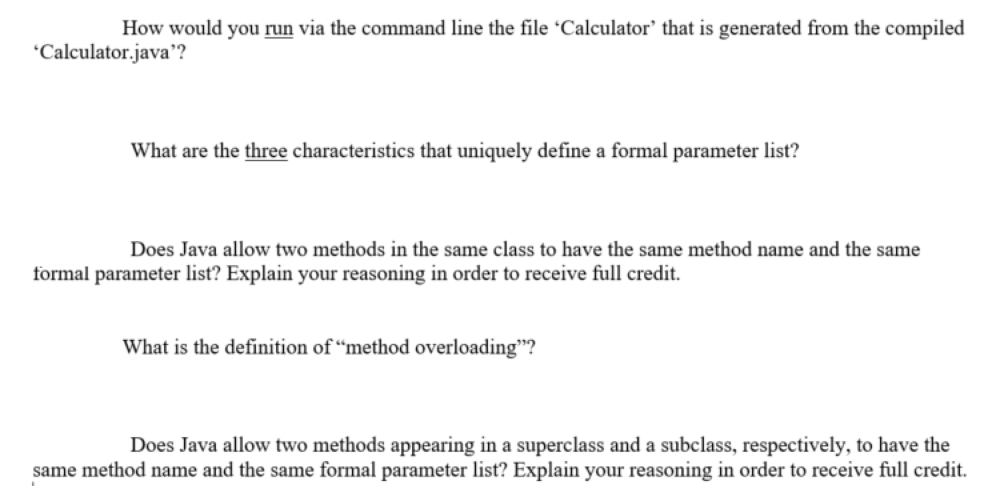 Solved How would you run via the command line the file | Chegg.com