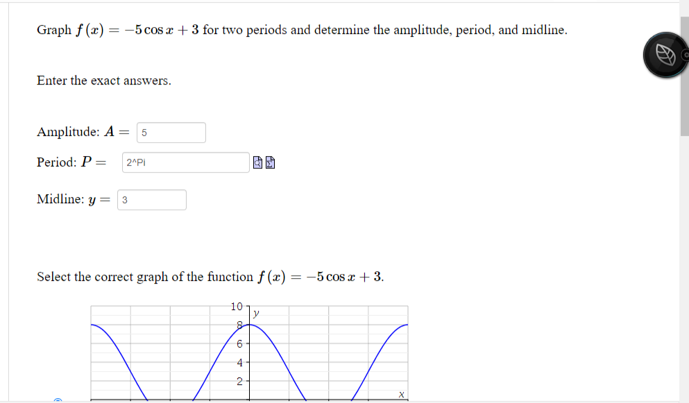 solved-graph-f-x-5cosx-3-for-two-periods-and-determine-the-chegg