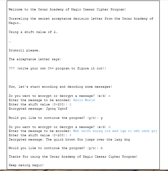 Solved Write this program in C++, this is the sample output | Chegg.com