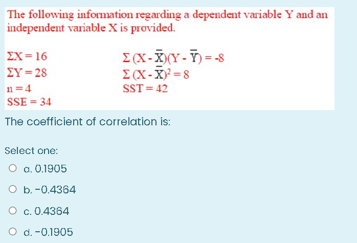 Solved The following information regarding a dependent | Chegg.com