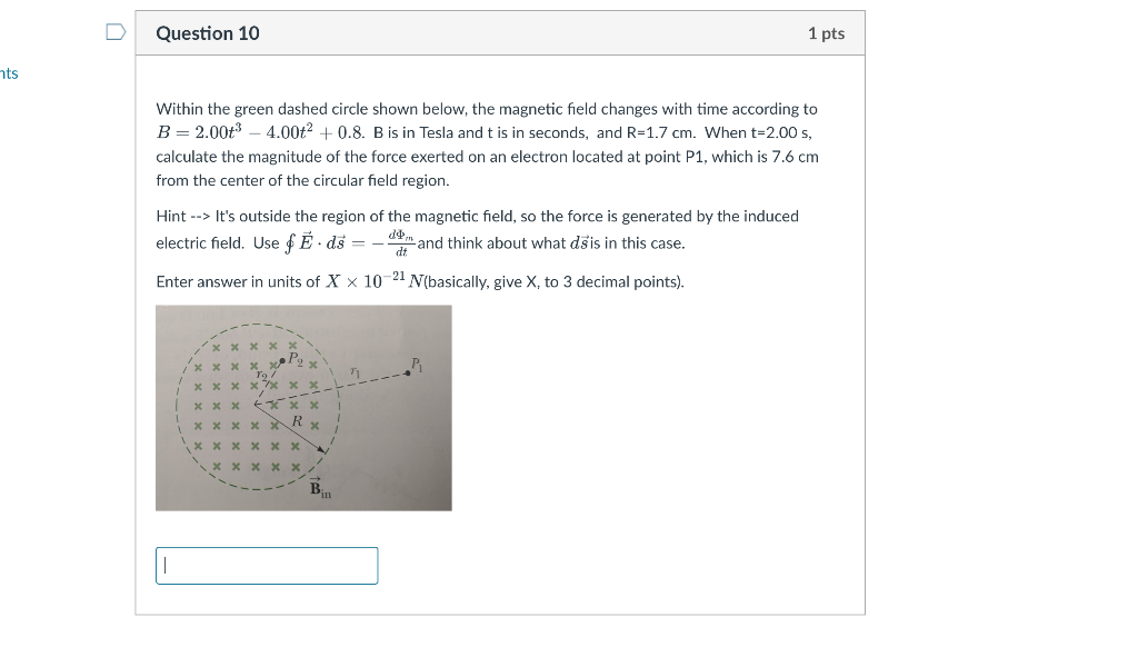Solved nts U Question 10 1 pts Within the green dashed | Chegg.com